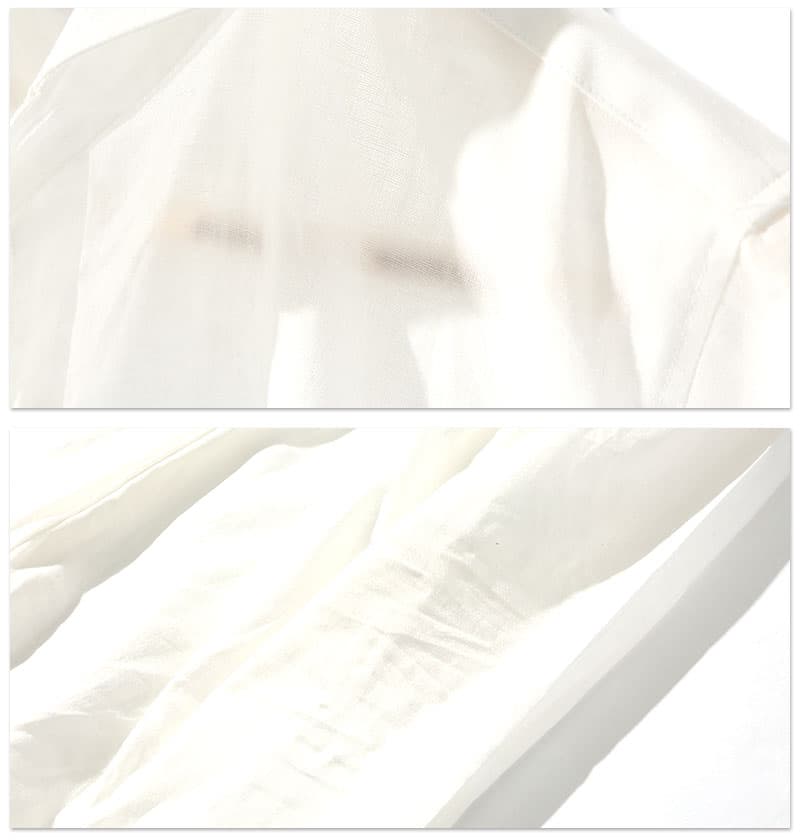 洗いざらしのシワも味がある