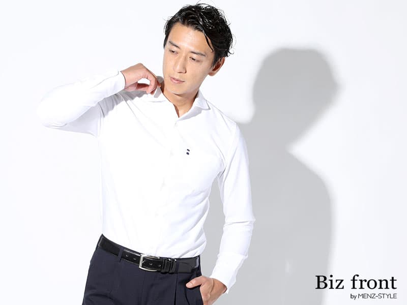 ストレッチジャケットを最大限に活かすストレッチシャツ