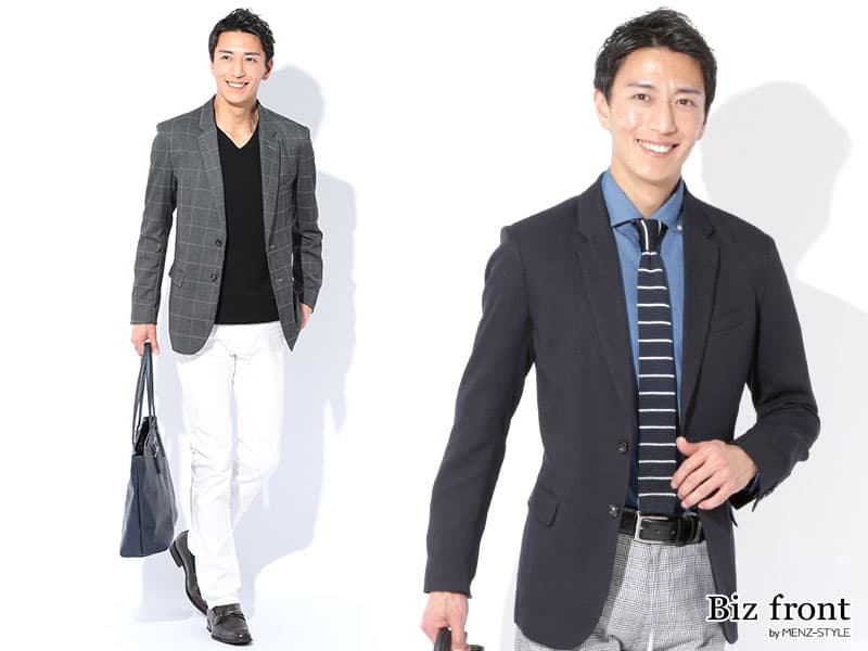 テーラードジャケットのインナー