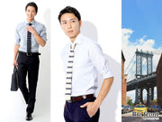 ワイシャツのかっこいい腕まくりの方法簡単4ステップと袖まくりロールアップコーデ例