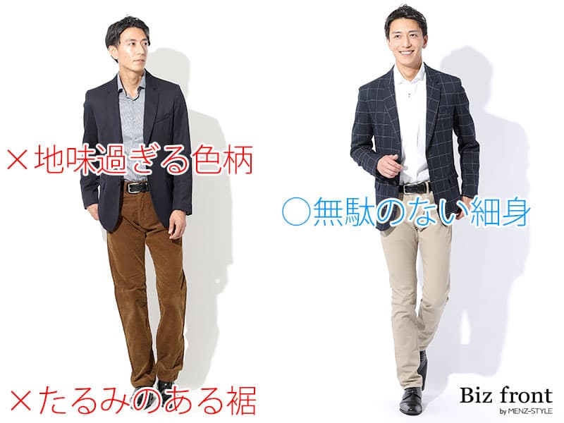 おじさんくさい？～老けて見えない清潔感・スマートな服選びのコツ