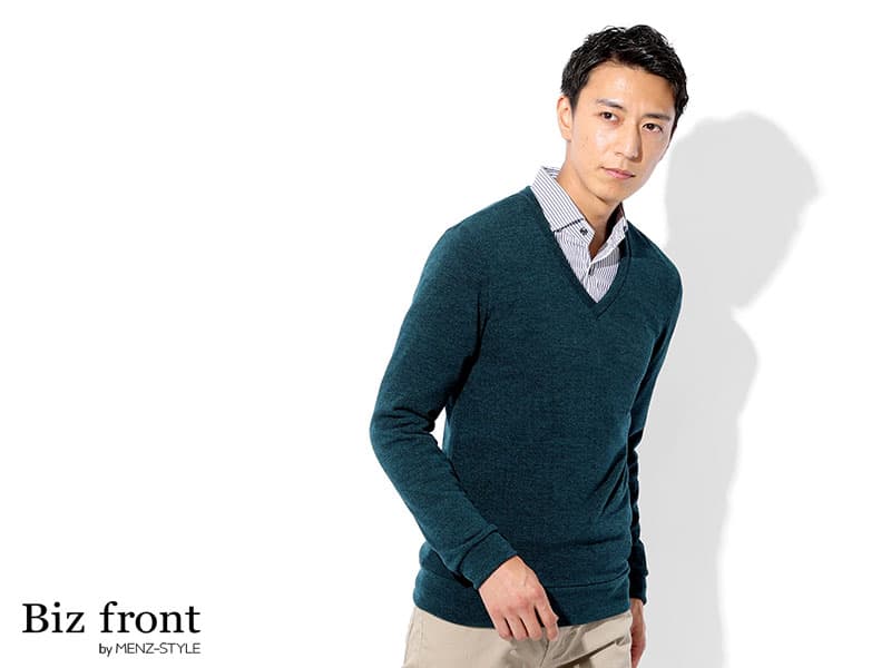 秋色ニットセーター