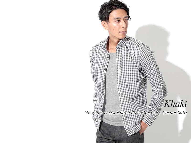 重ね着をしてもおしゃれなシャツ