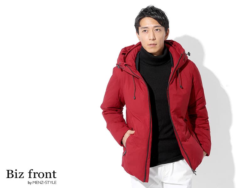 冬アウター・コートにもおしゃれな秋冬白パンツコーデ