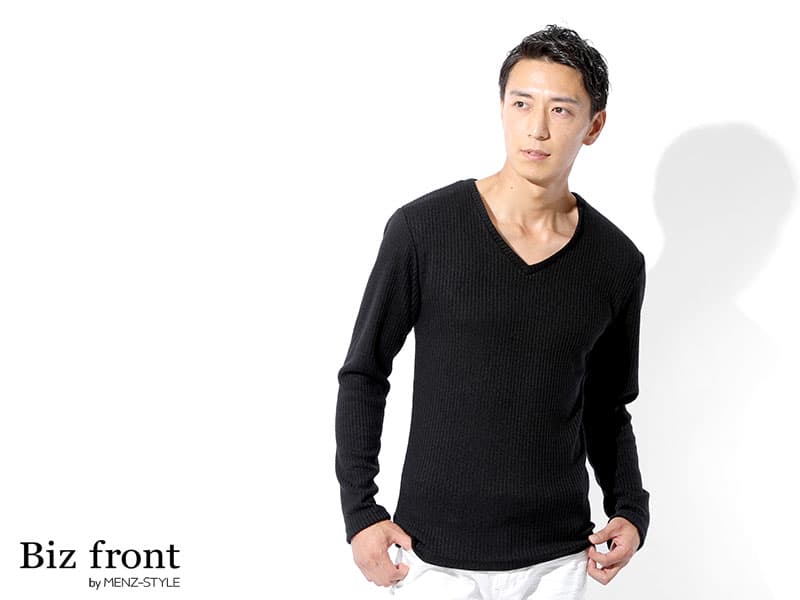 ニットを使ったカジュアル秋冬コーデ