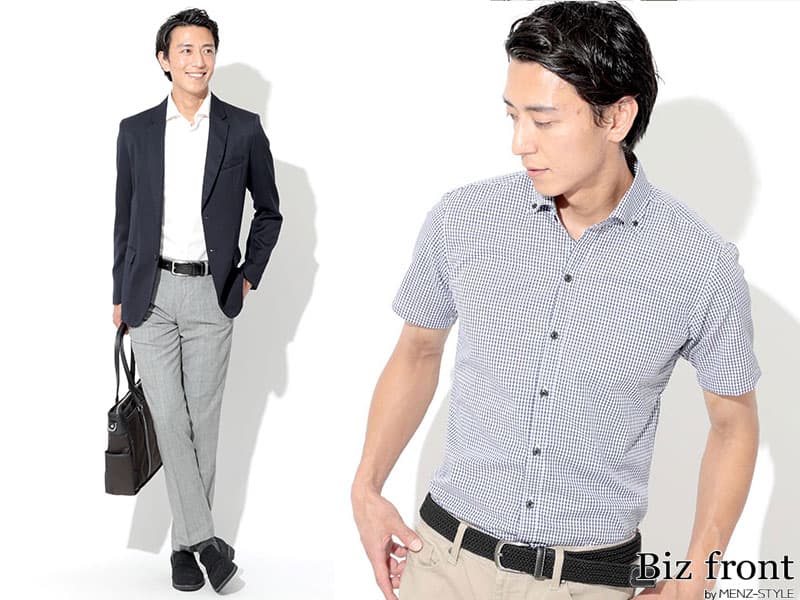 夏のビジネスカジュアルの服装は爽やか清潔感