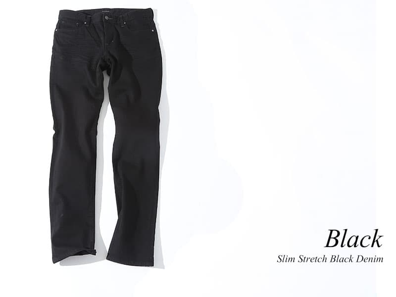 黒ジーンズ（デニムパンツ）