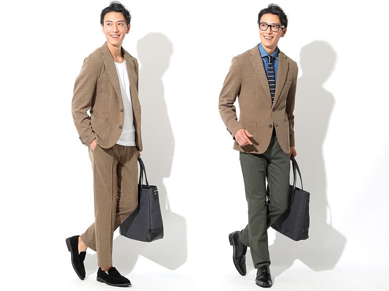 有名ブランドじゃなくてもいい！おしゃれなセットアップ