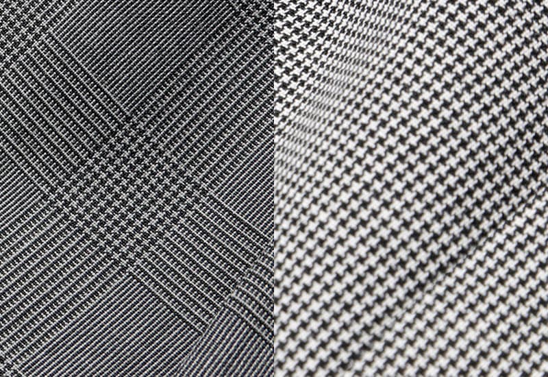 グレンチェックと千鳥格子柄の違い