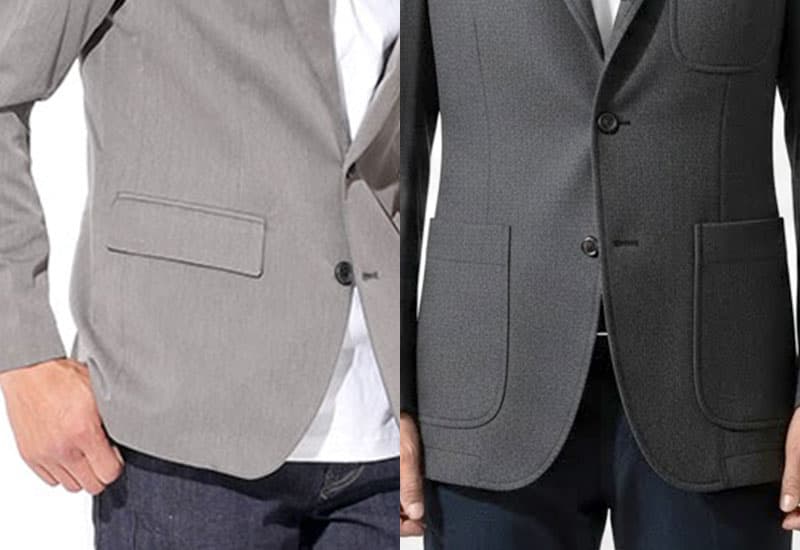 フラップポケットとパッチポケットの違い