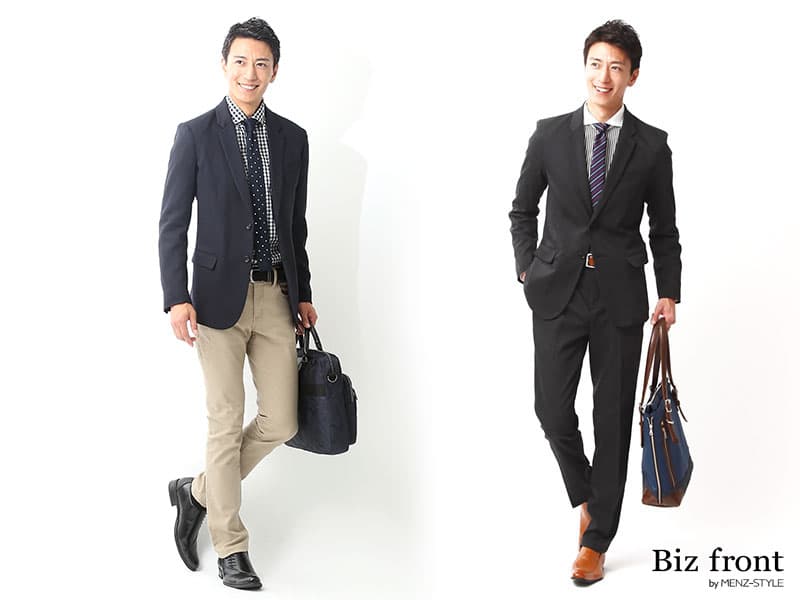 スーツを分解して着ない~ビジネスカジュアルの「着こなし」の注意点