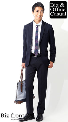 スーツの就活 転職活動・面接の服装コーデ例