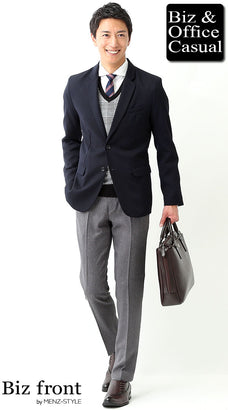 ビジネスカジュアルの就活 転職活動・面接の服装コーデ例