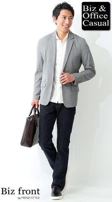 60代男性に似合うデニムのコーディネート例