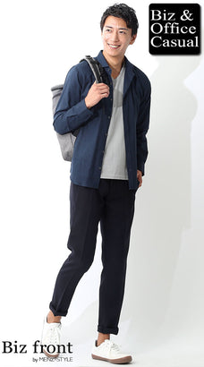 グレー無地Tシャツコーデ例