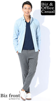 ネイビー無地Tシャツ