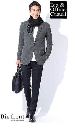 黒・ブラックのマフラーのコーディネート例