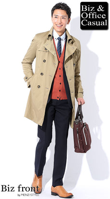 秋の重ね着・レイヤードコーデ例