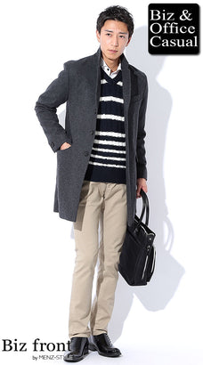 私服・オフィスカジュアルの秋冬の通勤服コーデ例