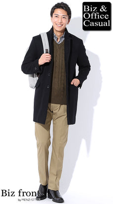 私服・オフィスカジュアルの秋冬の通勤服コーデ例