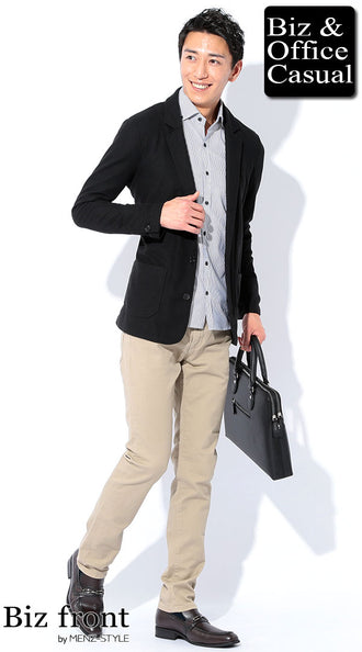 おすすめのカジュアルジャケパンコーデ例