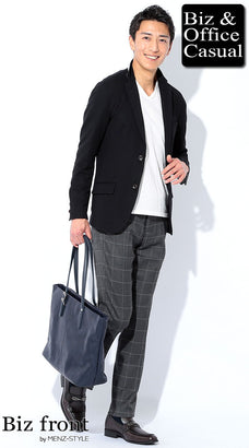 ジャケパン（カジュアル）｜オシャレなバーに着ていく服装