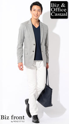 ジャケパン（カジュアル）｜オシャレなバーに着ていく服装