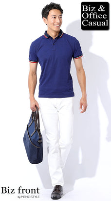 真夏のオフィスカジュアルコーデ例