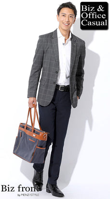 秋服メンズファッションコーデ例