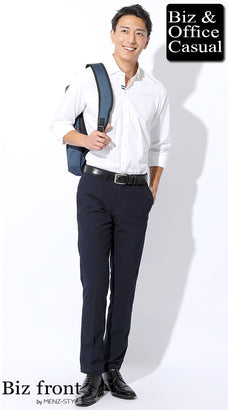 夏のビジネスカジュアルコーデ例