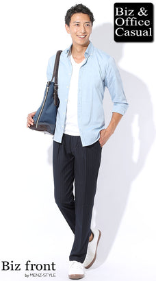 夏服大人カジュアルメンズファッション人気コーデ例