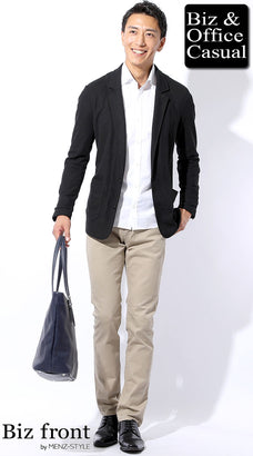 30代の私服ジャケパンコーディネート