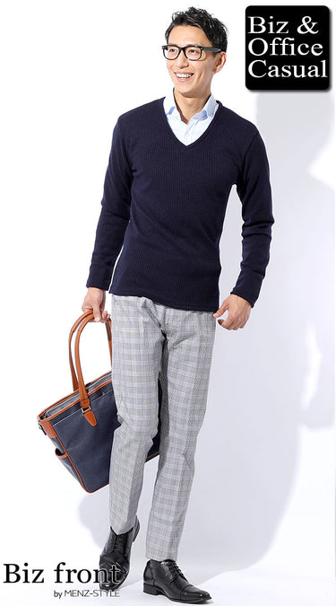 50代メンズトートバッグコーディネート