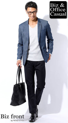 秋服メンズファッションコーデ例