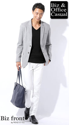 大人カジュアルメンズファッションコーディネート例