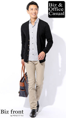 秋のオフィスカジュアルコーデ例