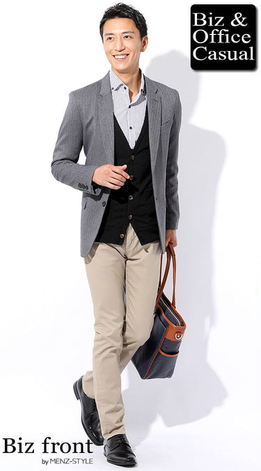 50代メンズトートバッグコーディネート