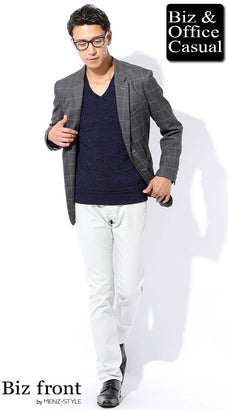 秋服メンズファッションコーデ例