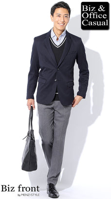 秋服メンズファッションコーデ例