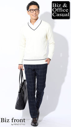 白シャツおすすめメンズコーデ例