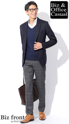 春のオフィスカジュアルコーデ例