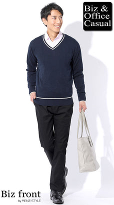 春のオフィスカジュアルコーデ例