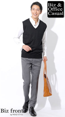 ビジネスカジュアルシャツのコーデ例