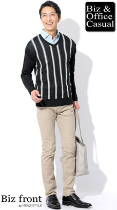 秋のオフィスカジュアルコーデ例