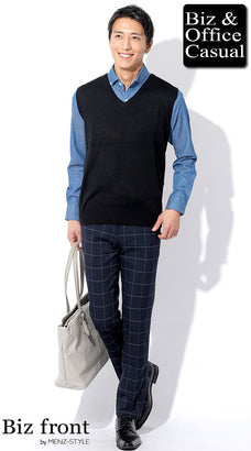 春のオフィスカジュアルコーデ例