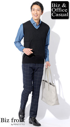 ビジネスカジュアルシャツのコーデ例