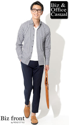 オフィスカジュアルにおすすめの靴コーデ例