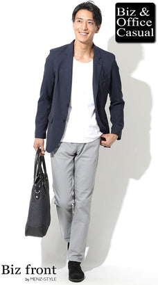 春のオフィスカジュアルコーデ例