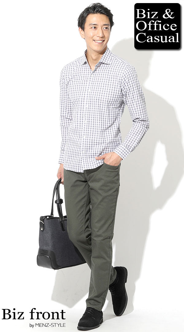 チノパン夏のメンズコーデ例