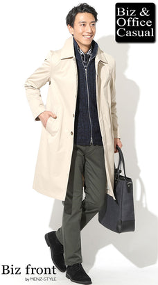 コート・アウターコーデ｜女性ウケのいいウォームビズの服装